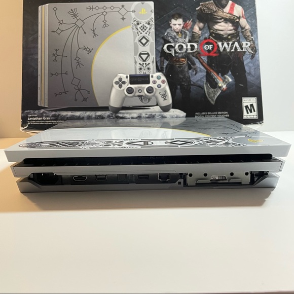 (BUNDLE) PlayStation 4 Pro God of War Limited Edition W/ 1 Game, & Accessories! - Picture 10 of 16